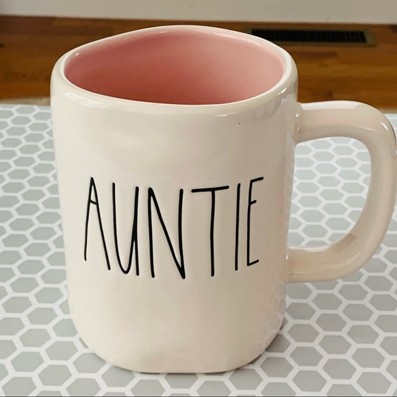 Rae Dunn Other - Rae Dunn AUNTIE mug pink